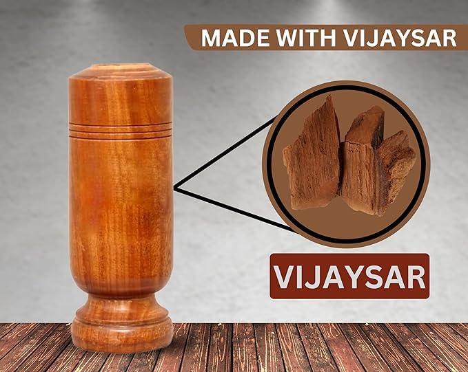 Sugar Balance Wooden Water Glass