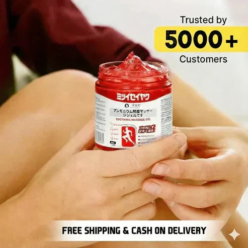 Japanese Herbal Massage Gel | Fast-Absorbing Joint & Muscle Comfort Gel | Herbal Formula | Buy 1 Get 1 Free