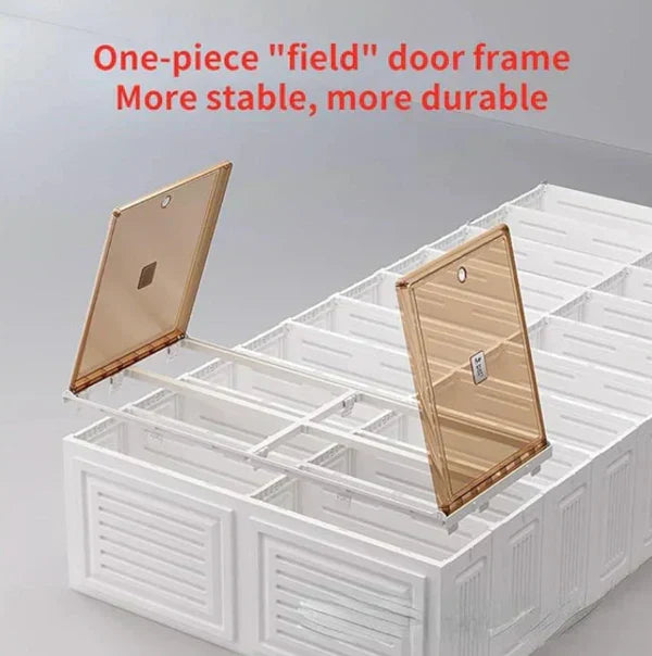 Premium 8-Layer Foldable Shoe Rack | Space-Saving Shoe Storage Organizer | Large Capacity | Easy Assembly